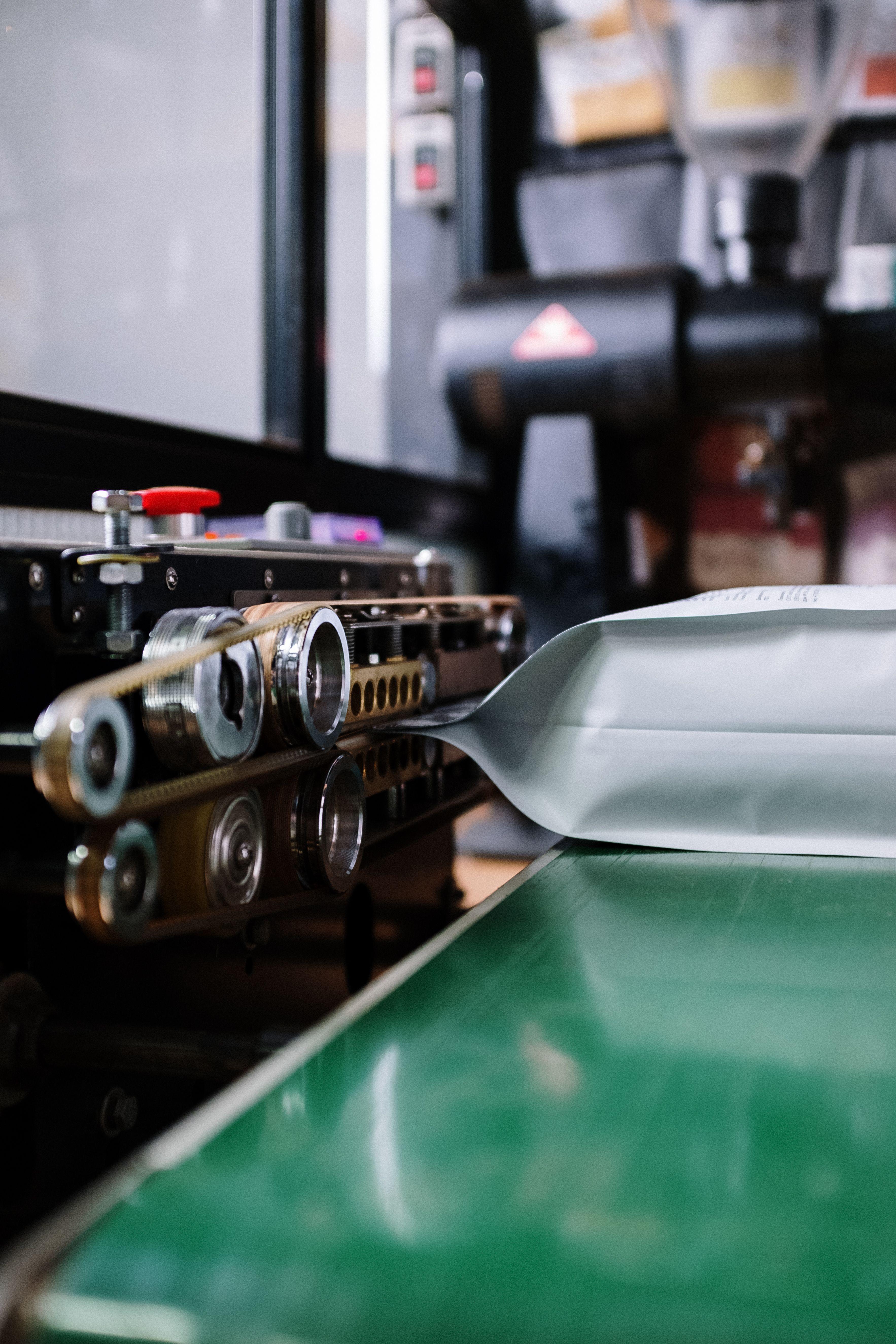 Packaging Machine Drive conveyor belt application