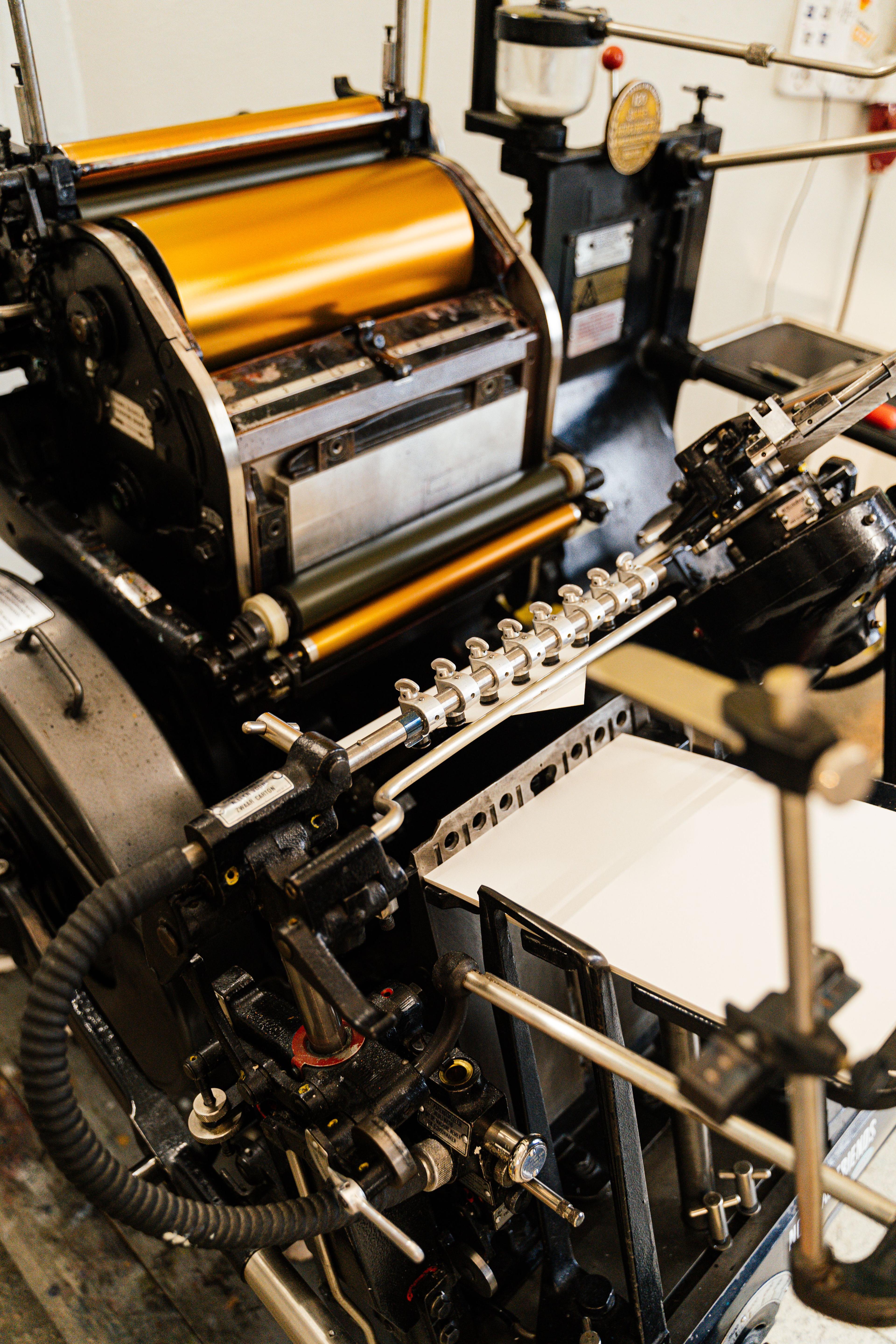 Printing Equipment Belt conveyor belt application