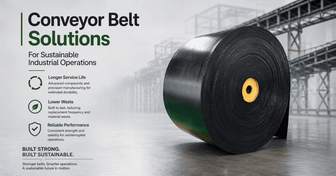 Conveyor Belt Solutions for Sustainable Industrial Operations