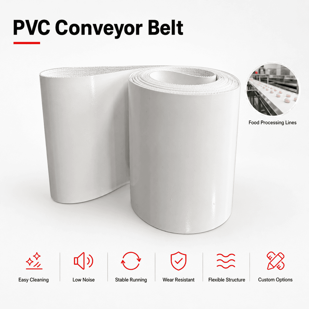 Food Grade PVC Conveyor Belt: What Buyers Should Check