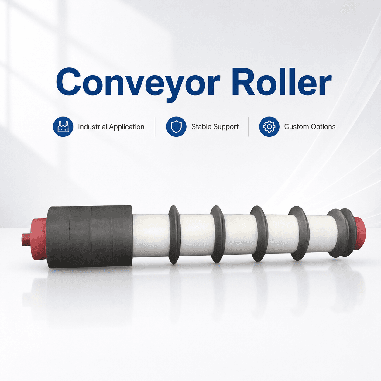 Conveyor Rollers for Heavy-Duty Belt Conveyor Systems