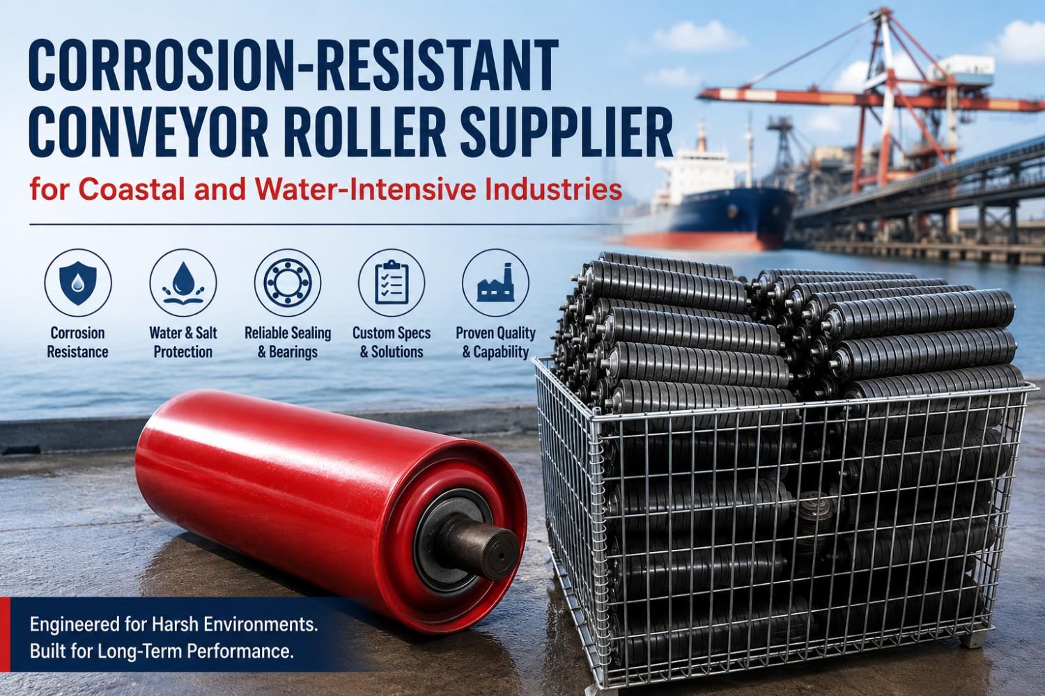 Corrosion-Resistant Conveyor Roller Supplier for Coastal and Water-Intensive Industries