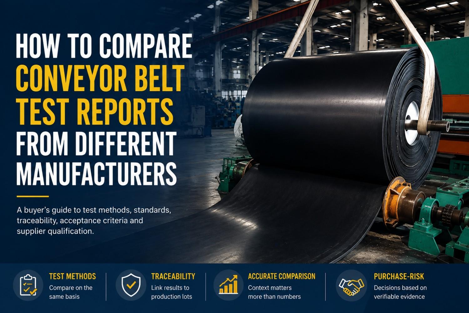 How to Compare Conveyor Belt Test Reports from Different Manufacturers