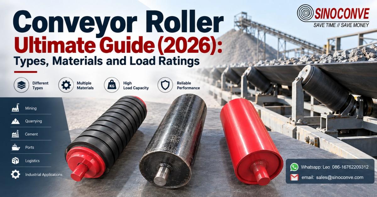 Conveyor Roller Ultimate Guide (2026): Types, Materials and Load Ratings