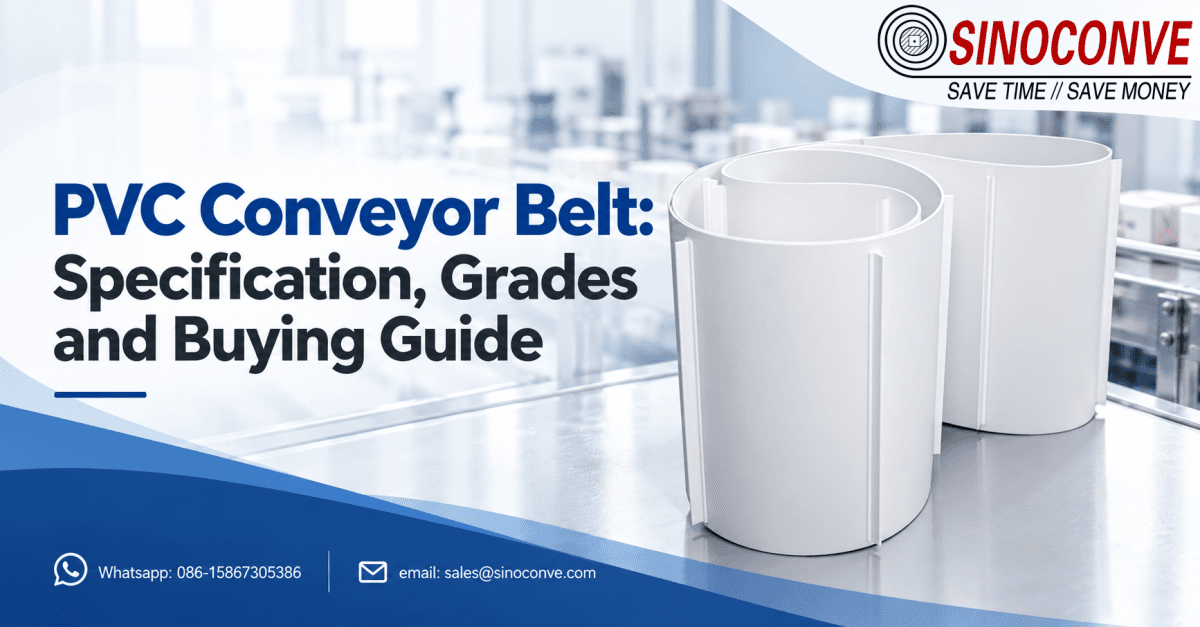 PVC Conveyor Belt: Specification, Grades and Buying Guide