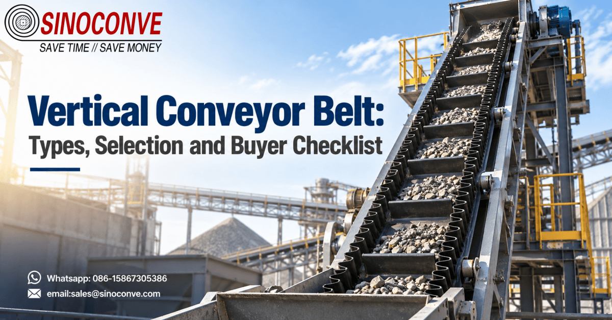 Vertical Conveyor Belt: Types, Selection and Buyer Checklist