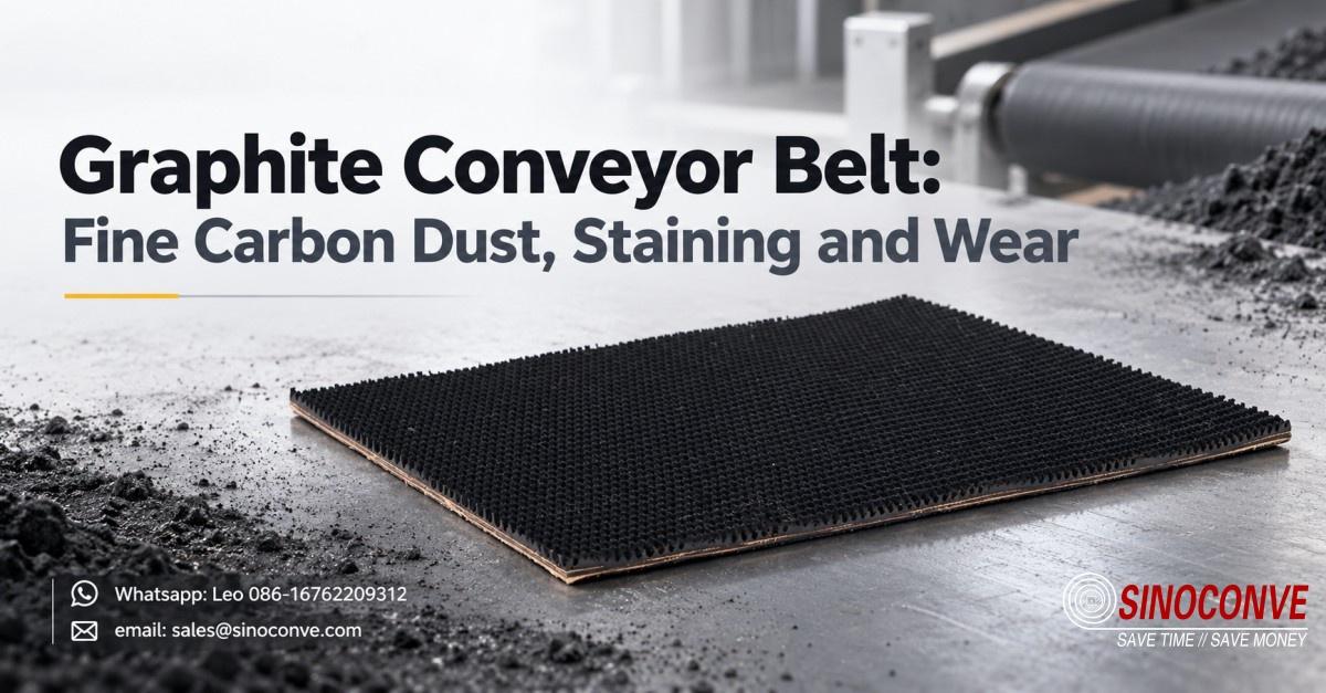 Graphite Conveyor Belt: Fine Carbon Dust, Staining and Wear