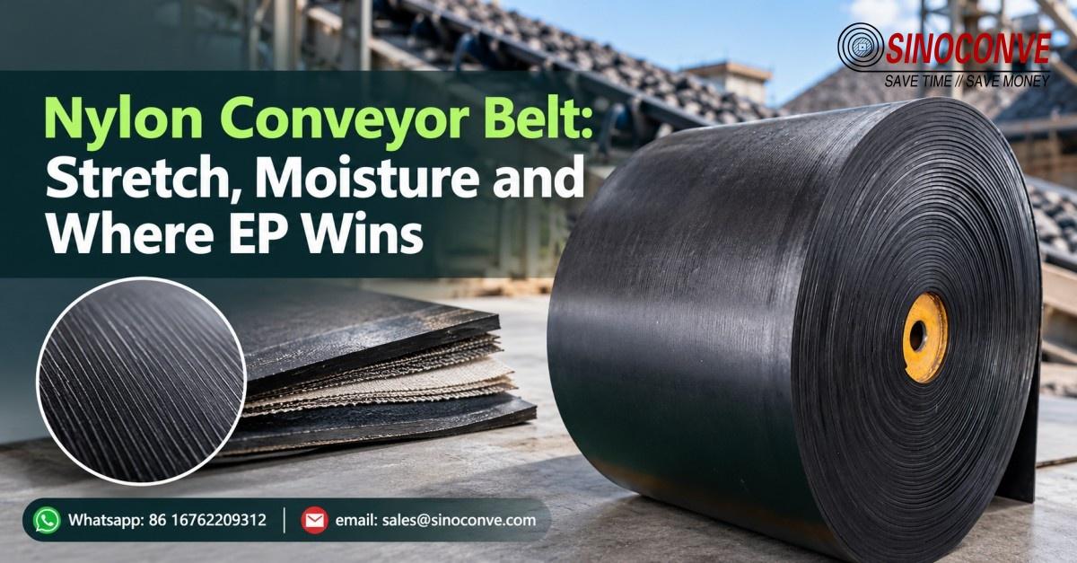 Nylon Conveyor Belt: Stretch, Moisture and Where EP Wins